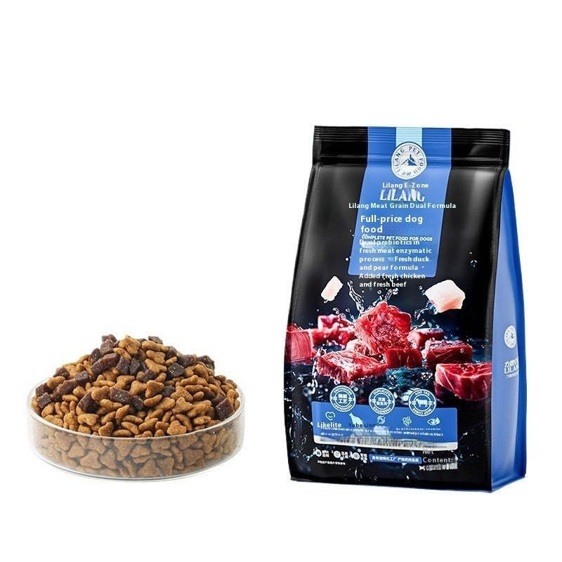 Dog Food for Puppies of All Sizes, Suitable for Teddy, Corgi and Bichon Frise, 10-pound Pack for Muscle Building and Bone Strengthening