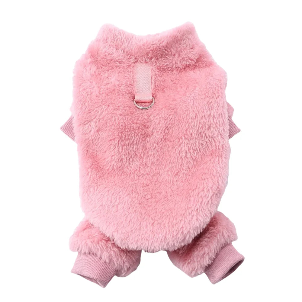 Warm Winter Dog Clothes Small Medium Large Dogs Soft Pet Jacket Windproof Outdoor Pets Coat Cute Fleece Chihuahua Pug Costume