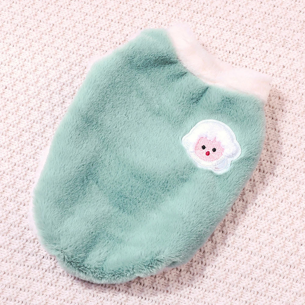 Soft Cat Clothes For Small Medium Dog Cats Pets Warm Kittens Clothes for Winter Kitten Small Kitten Stuff Clothing Vests