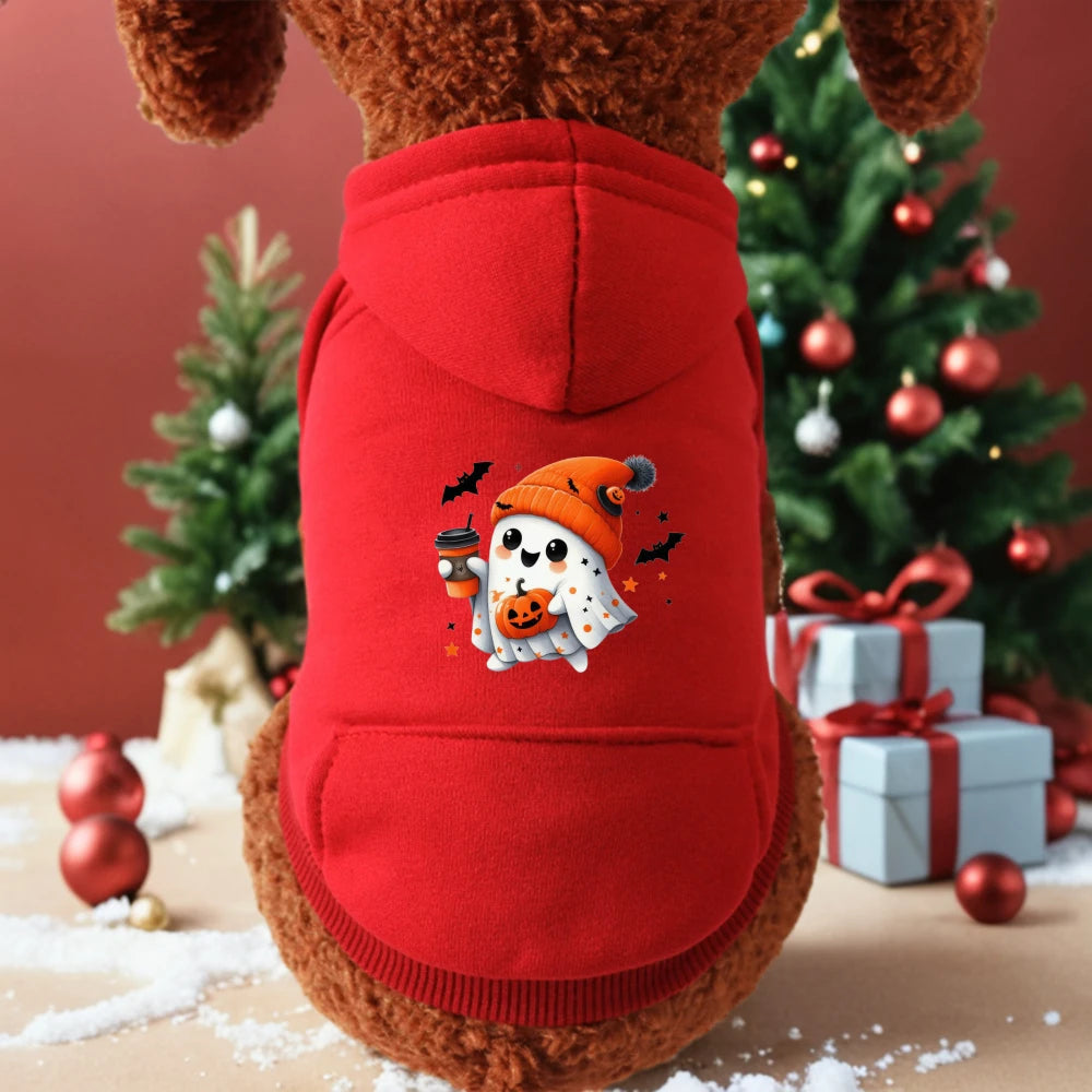 Pet Clothes Small Medium-sized Pet Schnauzer Pure Hooded Sweatshirt Luxury Fashion Hoodie for Cats and Dogs