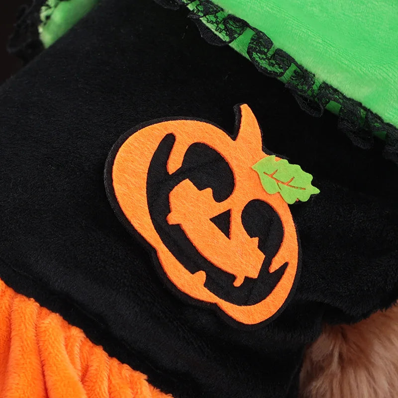 Halloween Pet Dress Dog Costume with Wings Party Outfit Cute Festival Clothing for Dogs
