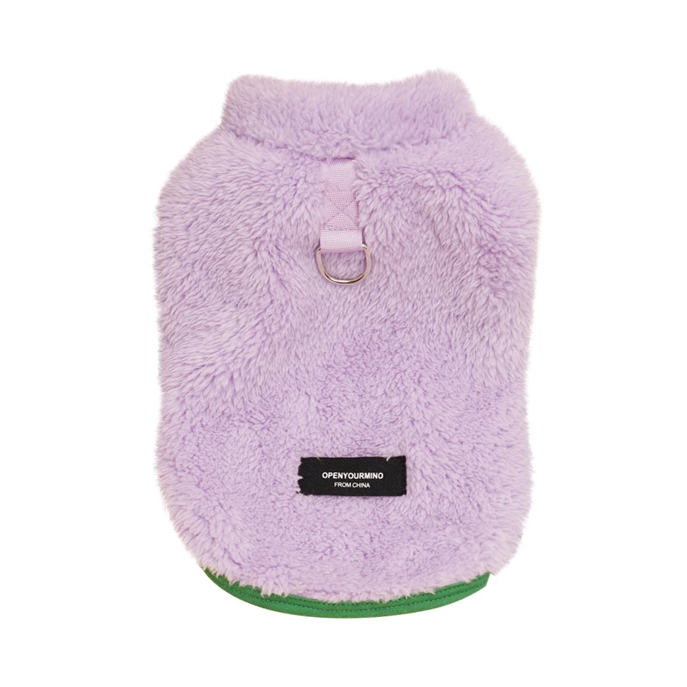 Winter Warm Small Dog Cat Clothes Soft Fleece Pet Puppy Clothing Vest For Small Medium Dogs Cats Chihuahua Yorkie Costume Outfit