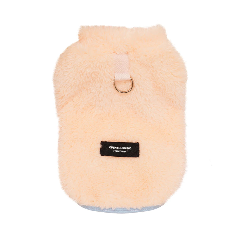 Winter Warm Small Dog Cat Clothes Soft Fleece Pet Puppy Clothing Vest For Small Medium Dogs Cats Chihuahua Yorkie Costume Outfit
