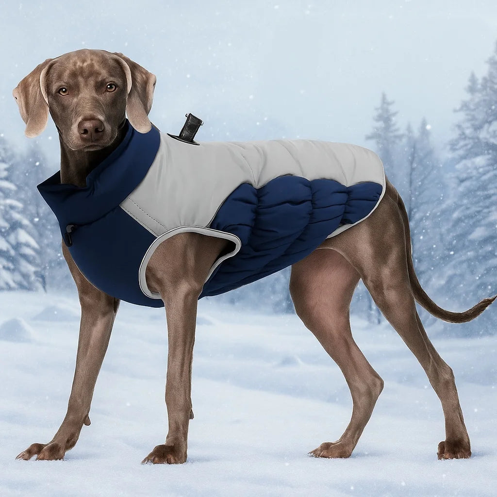 Winter Warm Dog Clothes French Bulldog Puppy Jacket Coat Waterproof Pet Clothing Outfit Vest for Small Medium Large Dogs