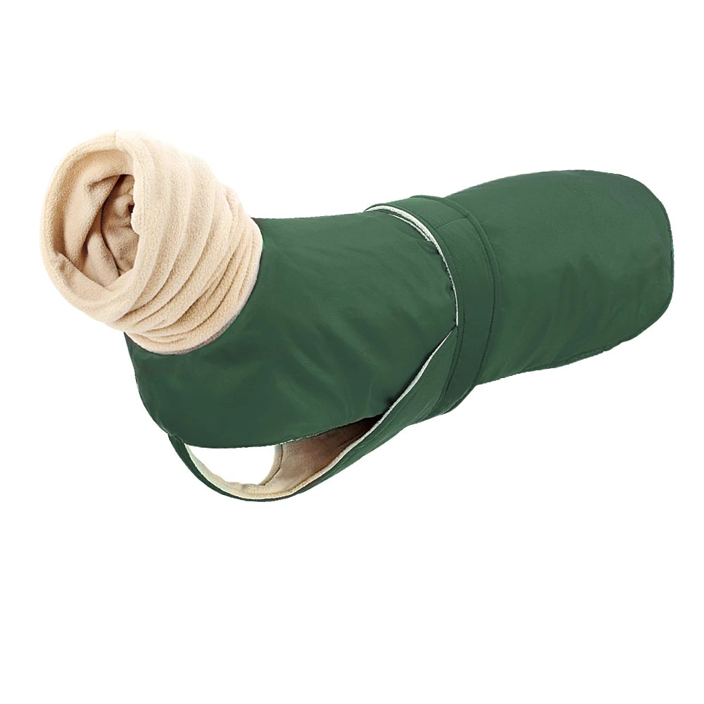 Waterproof Warm Dog Clothes Thick Winter Large Dogs Jacket Coat Vest Pet Clothing Vest With High Collar for Medium Large Dogs