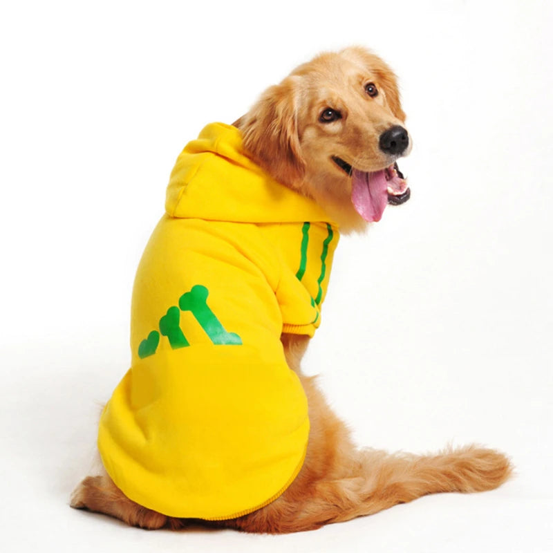 Big Dog Dog Fleece Sweater Golden Retriever Husky Labrador Big Dog Clothing