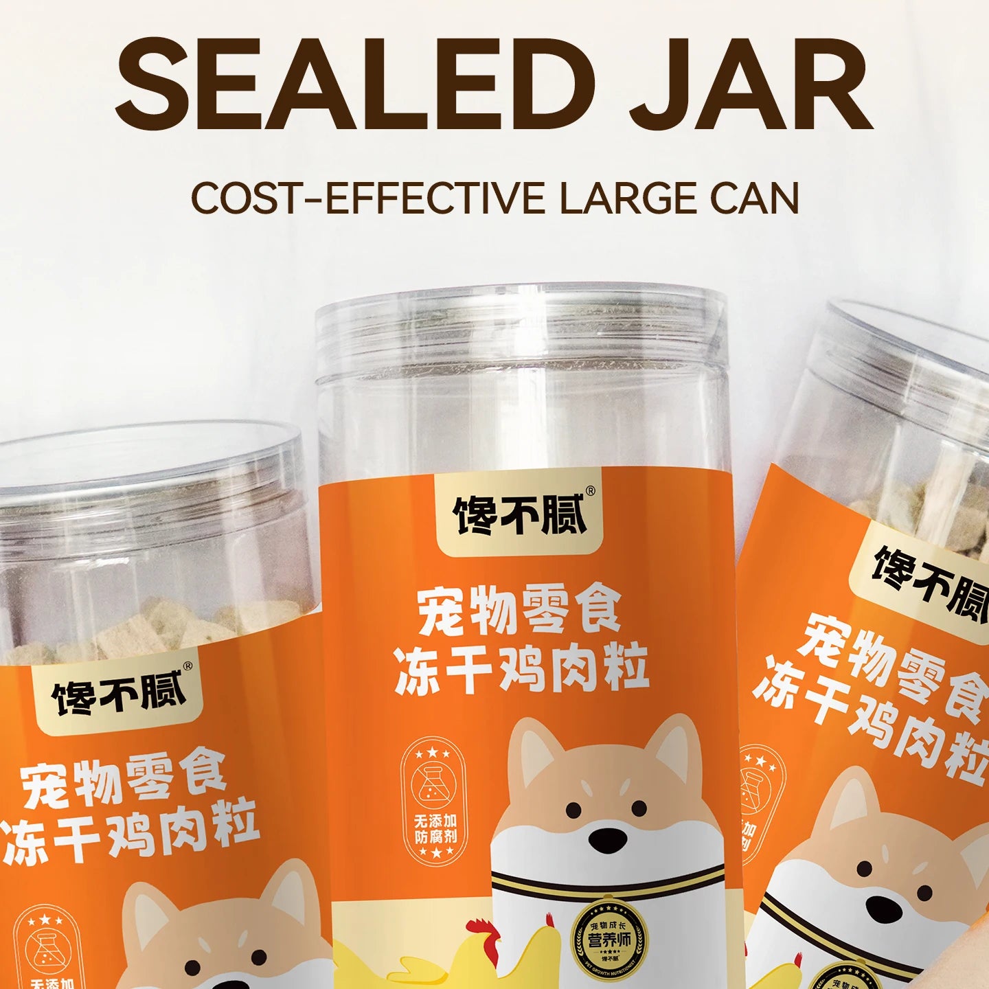 chanbuni Dog Snack Dog Feeding Snacks Dogs Dog Food Pet Treats Chicken Breast Cubes Raw Flesh and Blood Protein Nutrition 100g