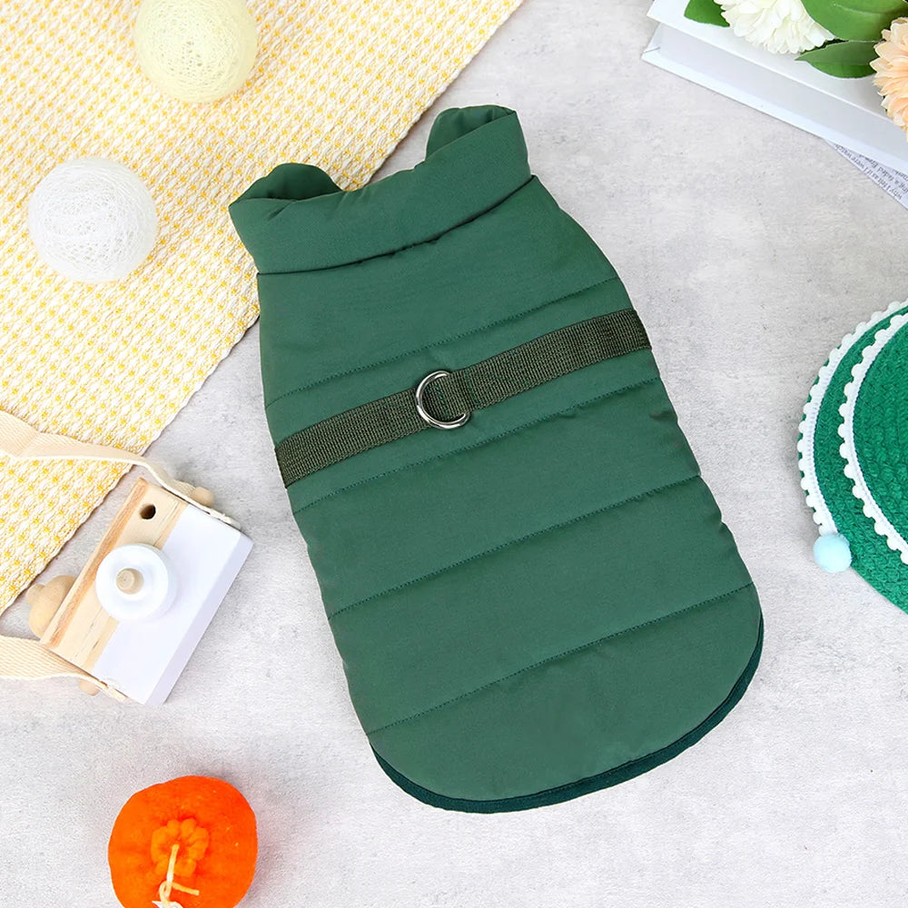 Winter Dog Clothes Soft Warm Dogs Coat Clothing Thick Pet Kitten Puppy Vest Outfit Jacket For Small Medium Dogs Cats Chihuahua