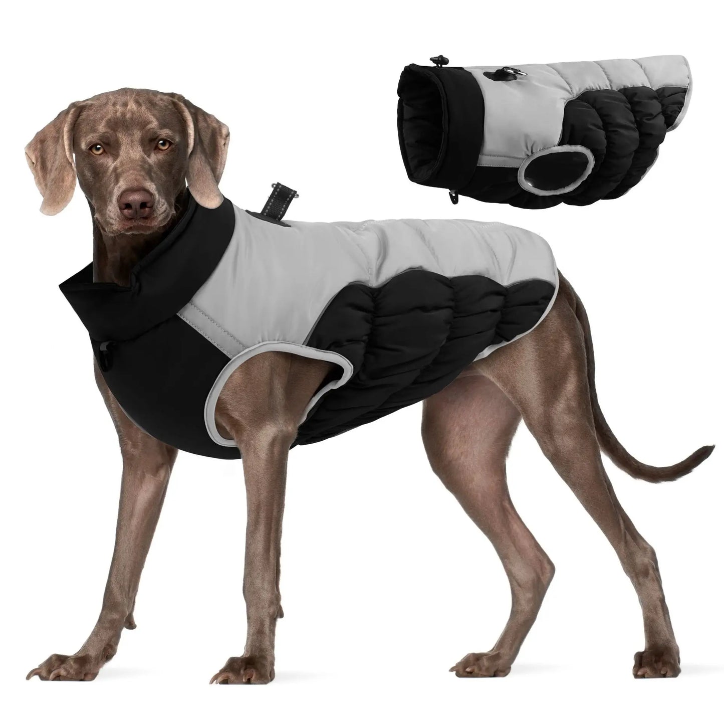 Winter Warm Dog Clothes French Bulldog Puppy Jacket Coat Waterproof Pet Clothing Outfit Vest for Small Medium Large Dogs