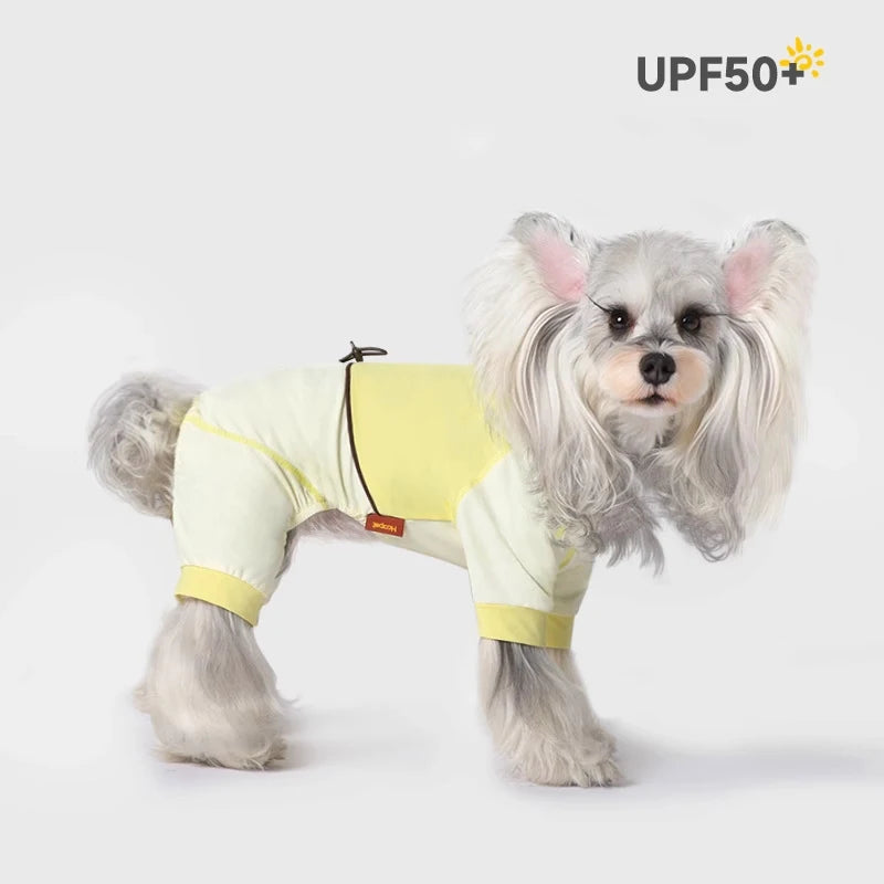 Teddy Dog Outdoor Protection Sunscreen Coat Clothes Thin Small Dog Summer Puppy Pet Cooling Clothes Vest Easy to Wear