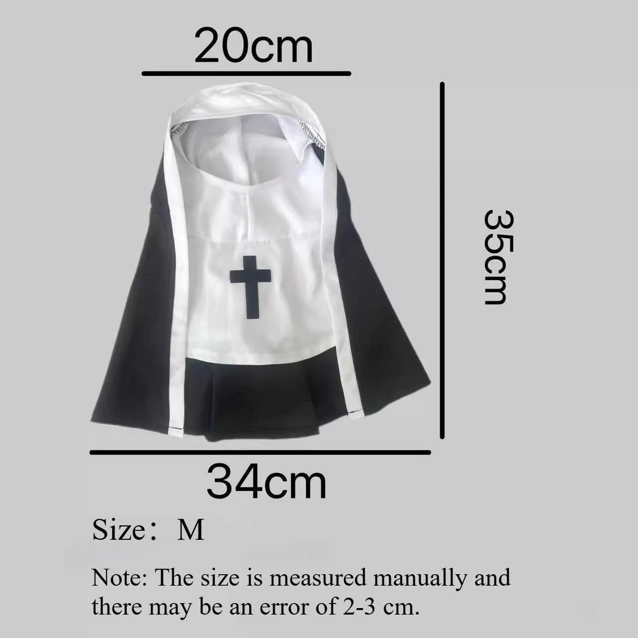 Pet Halloween costumes - funny and quirky costume for dogs, Halloween nun outfits for cats, dog clothes for Halloween