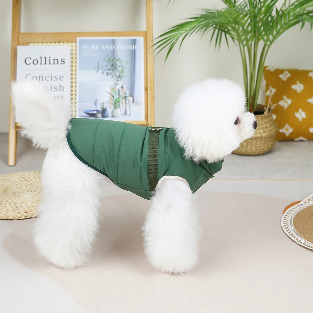 Winter Dog Clothes Soft Warm Dogs Coat Clothing Thick Pet Kitten Puppy Vest Outfit Jacket For Small Medium Dogs Cats Chihuahua