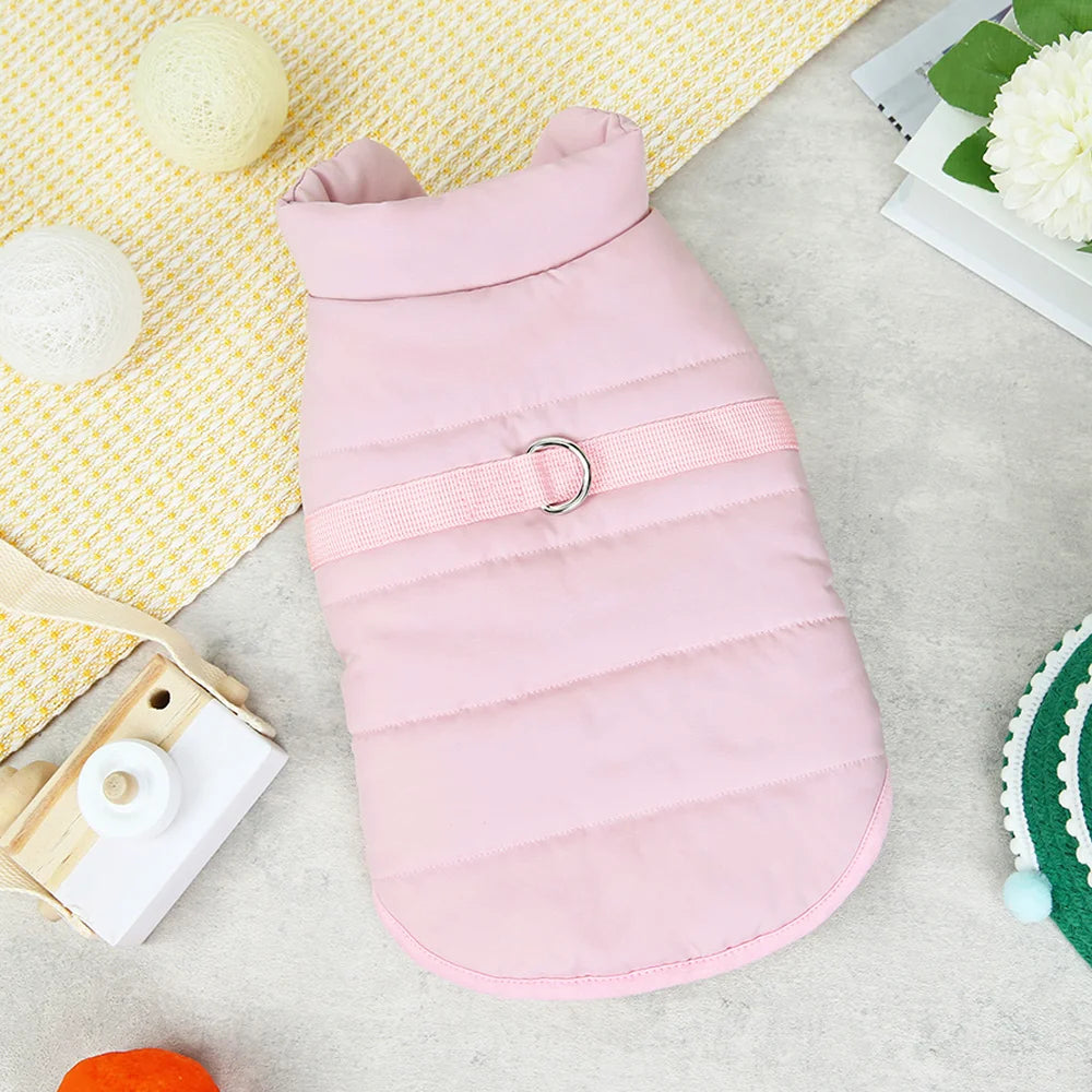 Winter Dog Clothes Soft Warm Dogs Coat Clothing Thick Pet Kitten Puppy Vest Outfit Jacket For Small Medium Dogs Cats Chihuahua