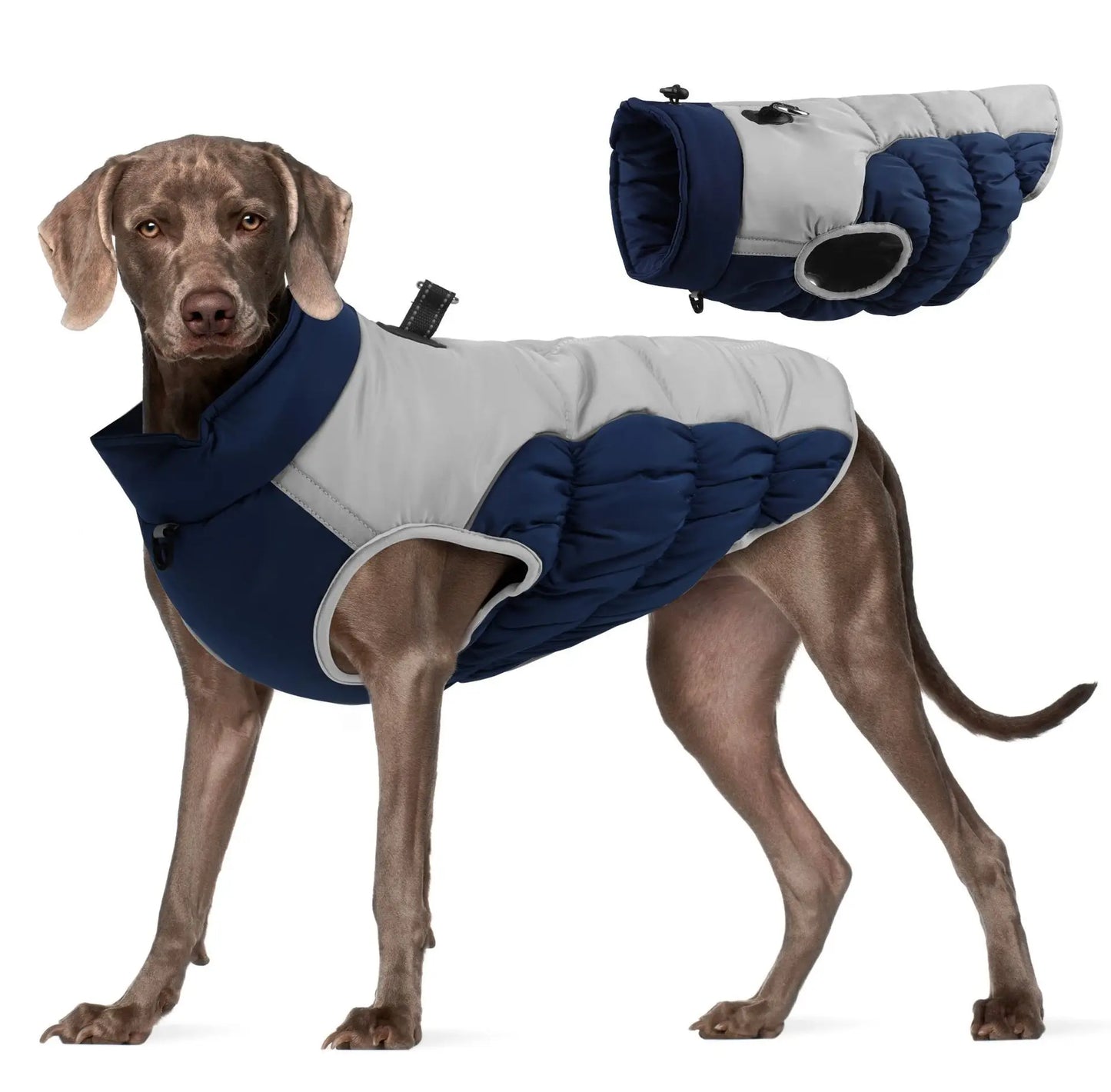 Winter Warm Dog Clothes French Bulldog Puppy Jacket Coat Waterproof Pet Clothing Outfit Vest for Small Medium Large Dogs