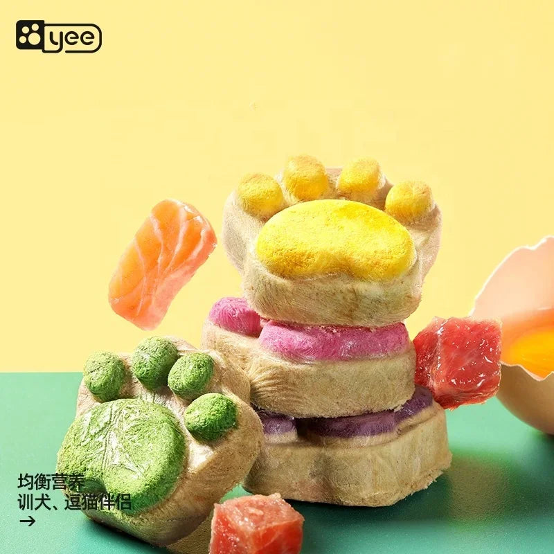 Cat Freeze Dried Snacks High Protein Chicken Fruits and Vegetables Freeze Dried Food for Pet