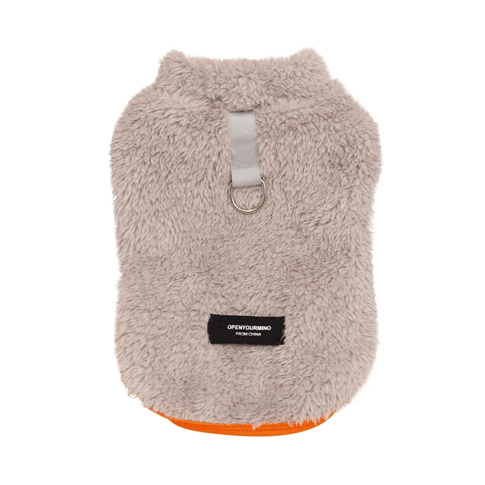 Winter Warm Small Dog Cat Clothes Soft Fleece Pet Puppy Clothing Vest For Small Medium Dogs Cats Chihuahua Yorkie Costume Outfit