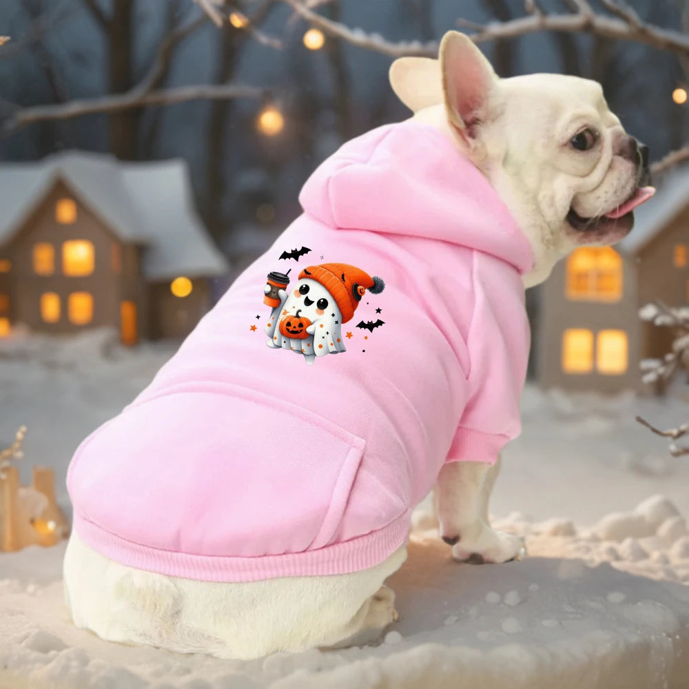 Pet Clothes Small Medium-sized Pet Schnauzer Pure Hooded Sweatshirt Luxury Fashion Hoodie for Cats and Dogs