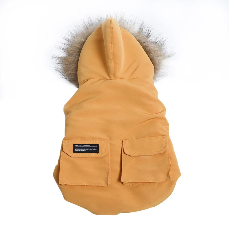 High Quality Dog Clothes Winter Puppy Pet Coat Jacket For Small Medium Dog Thicken Warm Jacket French Bulldog Pet Clothing
