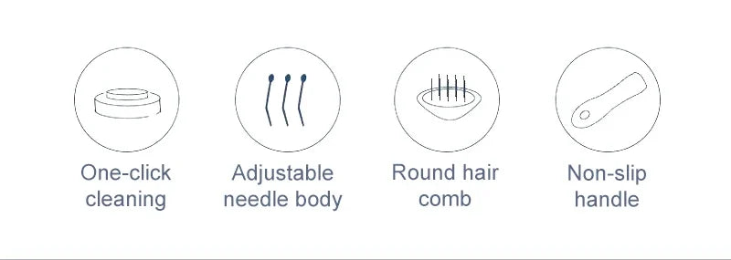 Dog Hair Remover Brush Cat Hair Grooming and Care Comb for Long Hair Dog Pet Removes Hairs Cleaning Bath Brush Pet Supplies