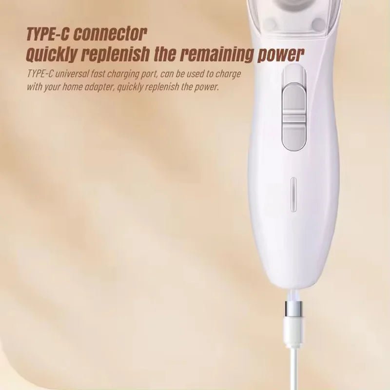2-In-1 Hair Suction Pet Shaver, Dog Paw Trimmer, Cat Ear Trimmer, Low Noise, With Suction Electric Dog GroomerRechargeable USB