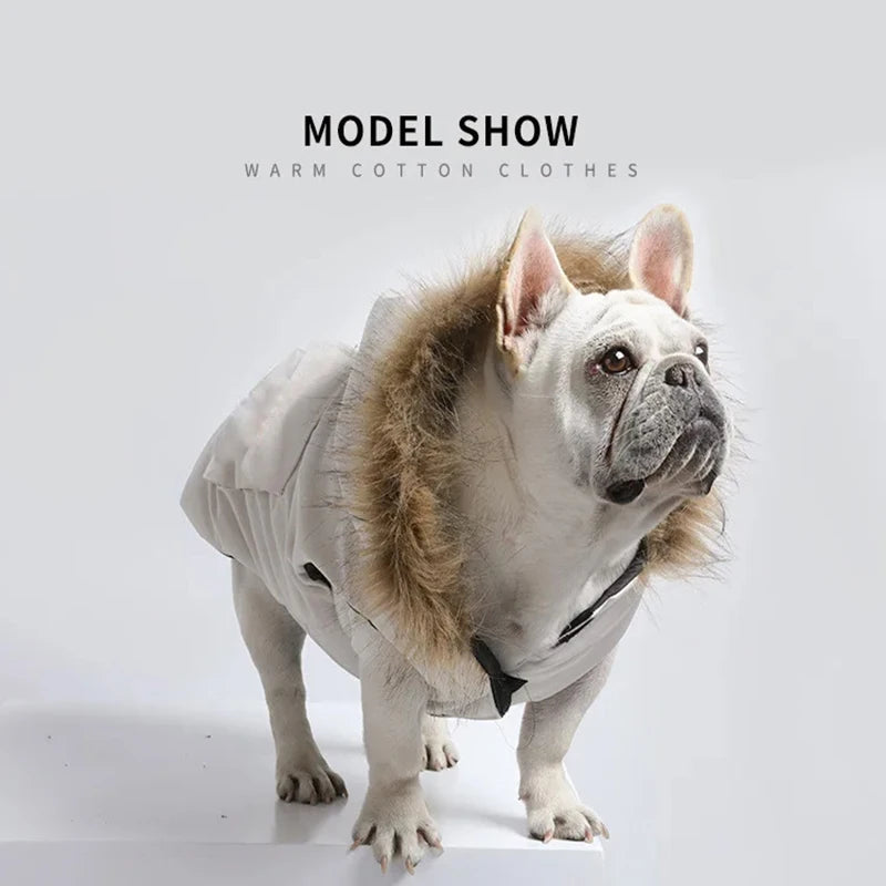 High Quality Dog Clothes Winter Puppy Pet Coat Jacket For Small Medium Dog Thicken Warm Jacket French Bulldog Pet Clothing