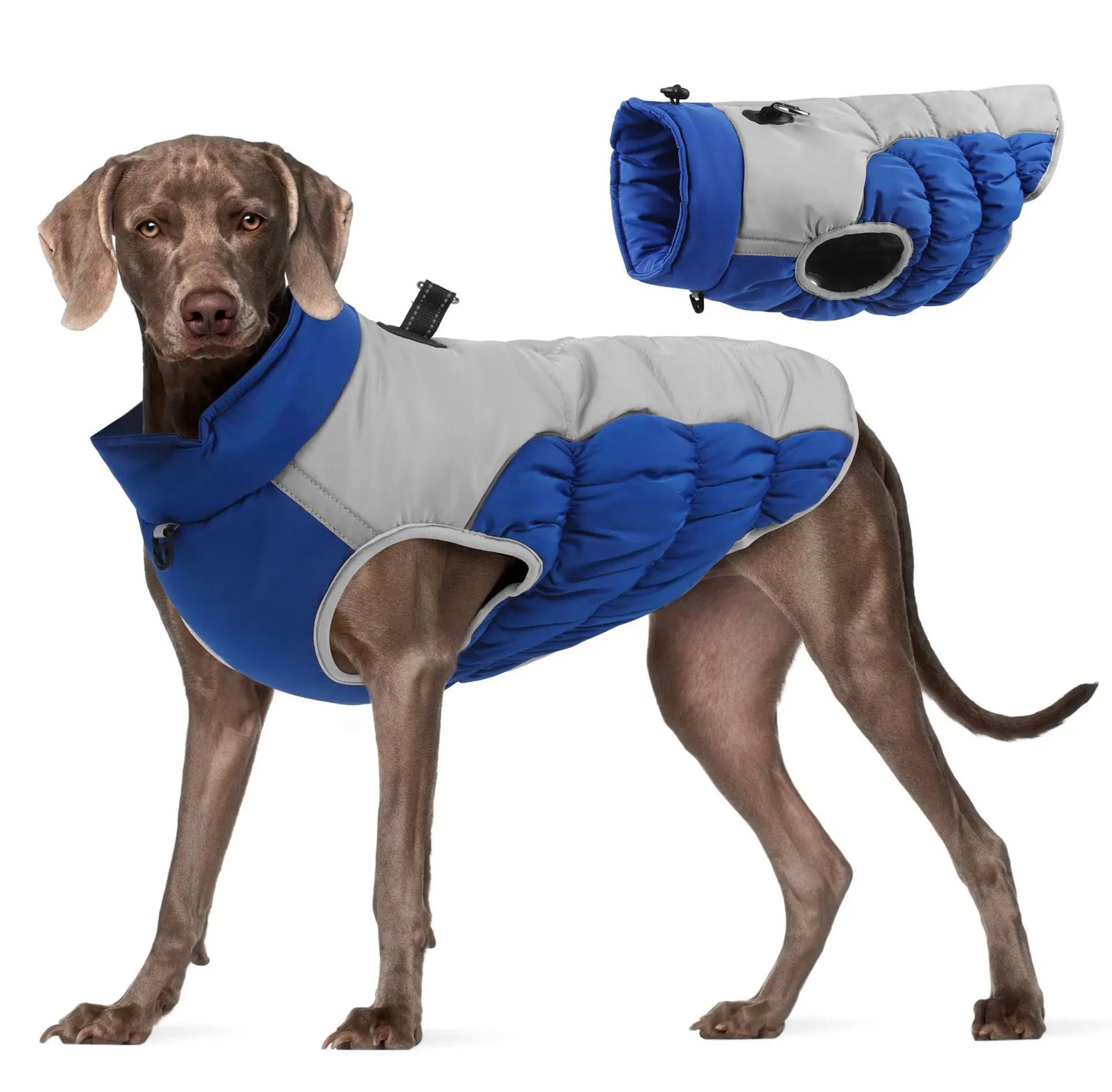Winter Warm Dog Clothes French Bulldog Puppy Jacket Coat Waterproof Pet Clothing Outfit Vest for Small Medium Large Dogs