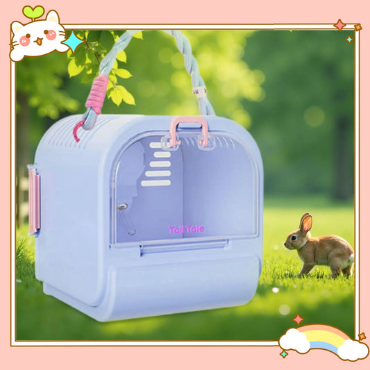 Hamster Carrier Cage Portable Pet Cage for Small Pet Dwarf Hamster Squirrel Portable Hamster Carry Case Travel Carrier