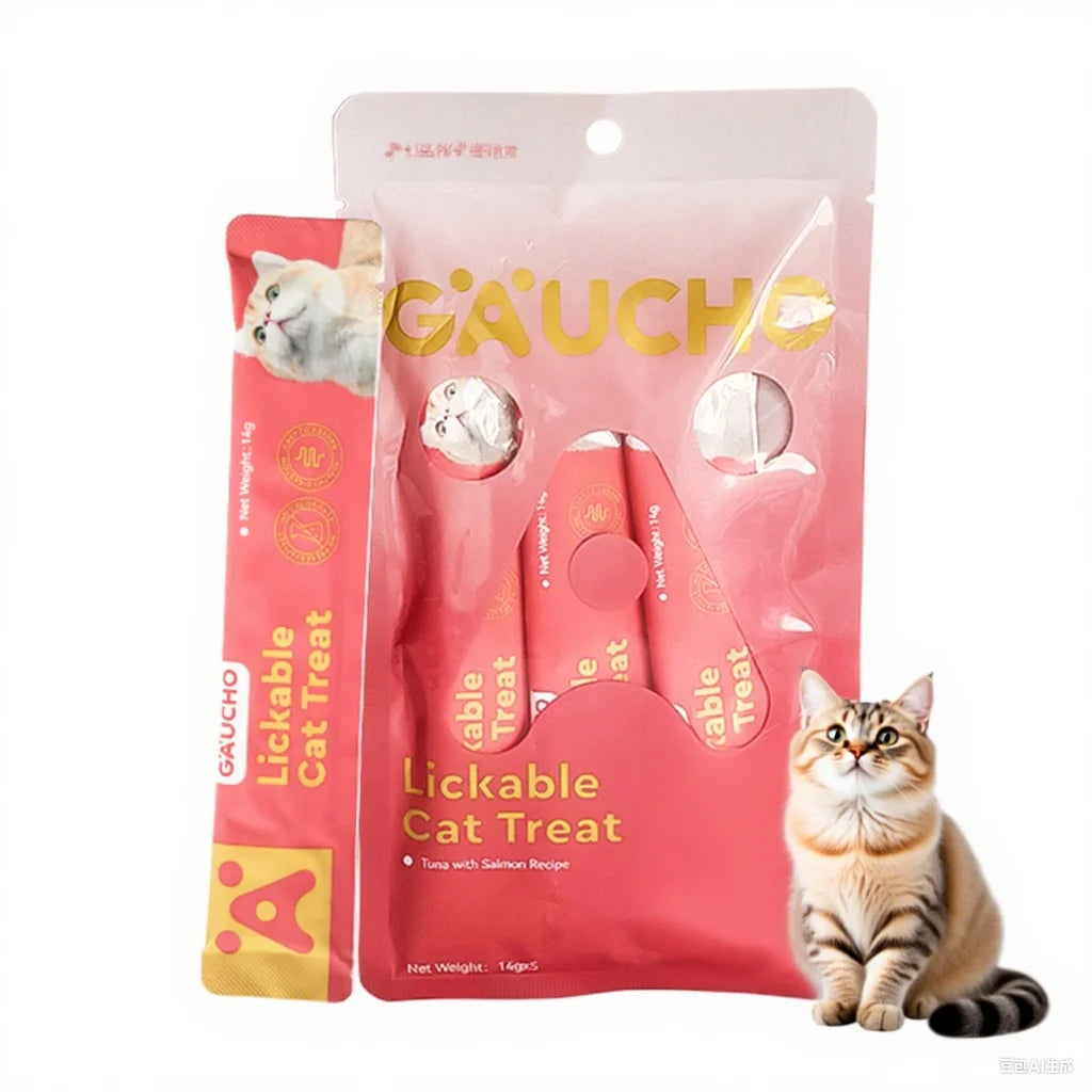 Cat snacks cat strips piece fresh tender chicken tuna wet food nutrition replenishment fattening cat snacks