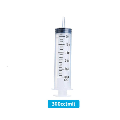 Multifunction 100ml-550ml Syringe Large Capacity With 100cm Hose Pump Measuring Washable Injector For Pet Feeding Oil Glue Fluid