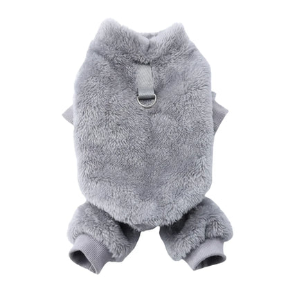 Warm Winter Dog Clothes Small Medium Large Dogs Soft Pet Jacket Windproof Outdoor Pets Coat Cute Fleece Chihuahua Pug Costume
