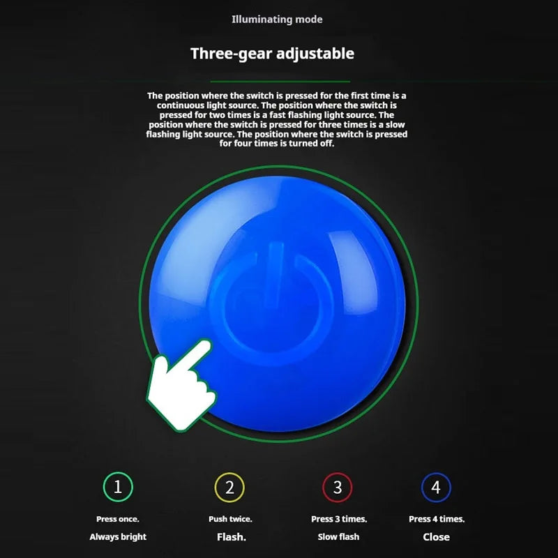 Led Luminous Dog Cat Collar Glowing Pendant Pet Leads Glow Accessories Bright Necklace Luminous Collar Night Safety Decoration