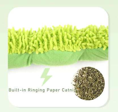 Cat Chew Toys Caterpillar Catnip Molar Toy Silvervine Cat Teaser Interaction Toy Clean Mouth Kitten Toy Pet Supplies Accessories