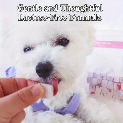 100g/3.53oz  Fruit Yogurt Cubes Dog Treats For Dogs Or Cats, Made With Yogurt And Fruit, Healthy, Easily Digestible