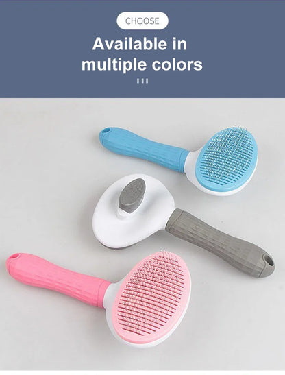 Dog Hair Remover Brush Cat Hair Grooming and Care Comb for Long Hair Dog Pet Removes Hairs Cleaning Bath Brush Pet Supplies