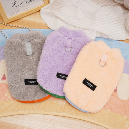Winter Warm Small Dog Cat Clothes Soft Fleece Pet Puppy Clothing Vest For Small Medium Dogs Cats Chihuahua Yorkie Costume Outfit