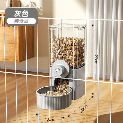 Pet Hanging Pet Water Dispenser Dog Water Supplies Hanging Cage Dog Basin Cat Bowl Automatic Feeder  Water Bottle  Pet Supplies