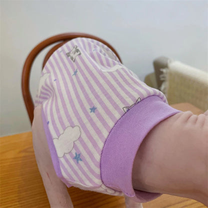 Sphyinx Cat Cotton Vest Animal Print Shirt Summer Spring Coat for Kittens Dogs Devon Rex Soft Sleeveless Jumpsuit Cat Supplies