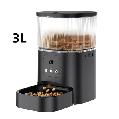 3L 6L Large Capacity Automatic Pet Feeder Smart APP Remote Timing Control Cat Dog Bowl Food Dispenser With Camera WIFI Recording