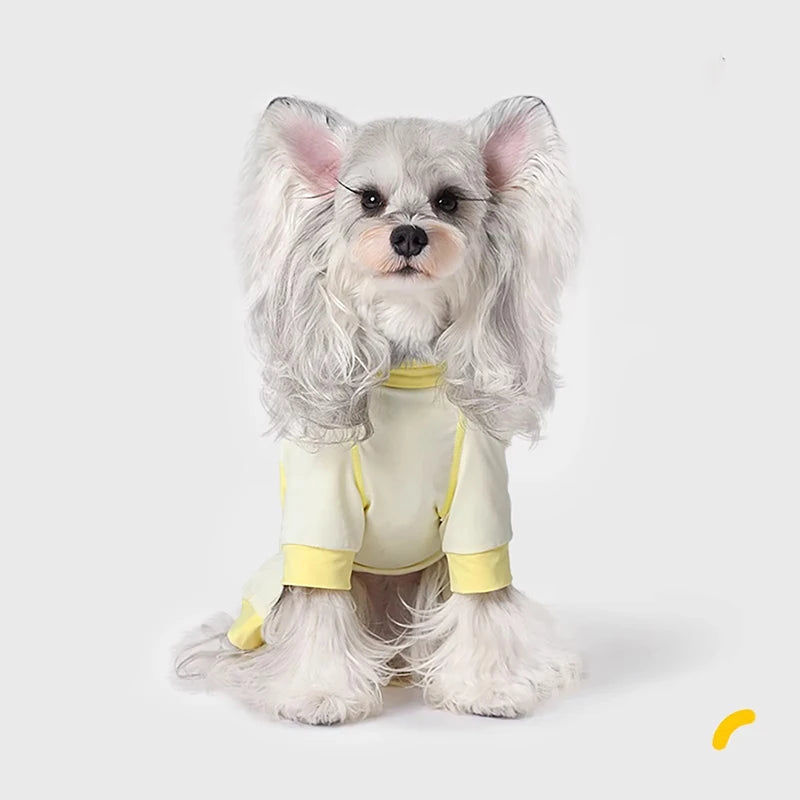 Teddy Dog Outdoor Protection Sunscreen Coat Clothes Thin Small Dog Summer Puppy Pet Cooling Clothes Vest Easy to Wear