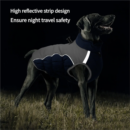 Winter Warm Dog Clothes French Bulldog Puppy Jacket Coat Waterproof Pet Clothing Outfit Vest for Small Medium Large Dogs