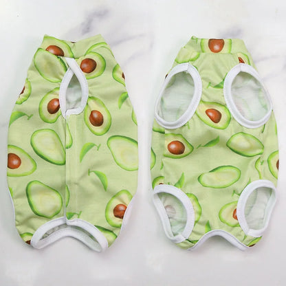 Cat Anti-licking Sterilization Clothes Pet Surgery Suit for Small Dog Cat Weaning Breathable Puppy Anti-scratch Body Strap Vest