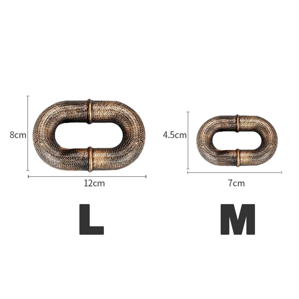 Huge Plastic Simulation Iron Chain for Dogs Thick Plastic Dog Leashes Fun Puppy Traction Rope Big Iron Chain Pet Dog Accessories