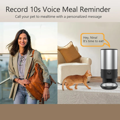 Automatic Cat Feeder Dog Slow Food Machine Smart Pet Feeder With Timed Quantitative Automatic Cat Food Dispenser Cat Dog Bowl