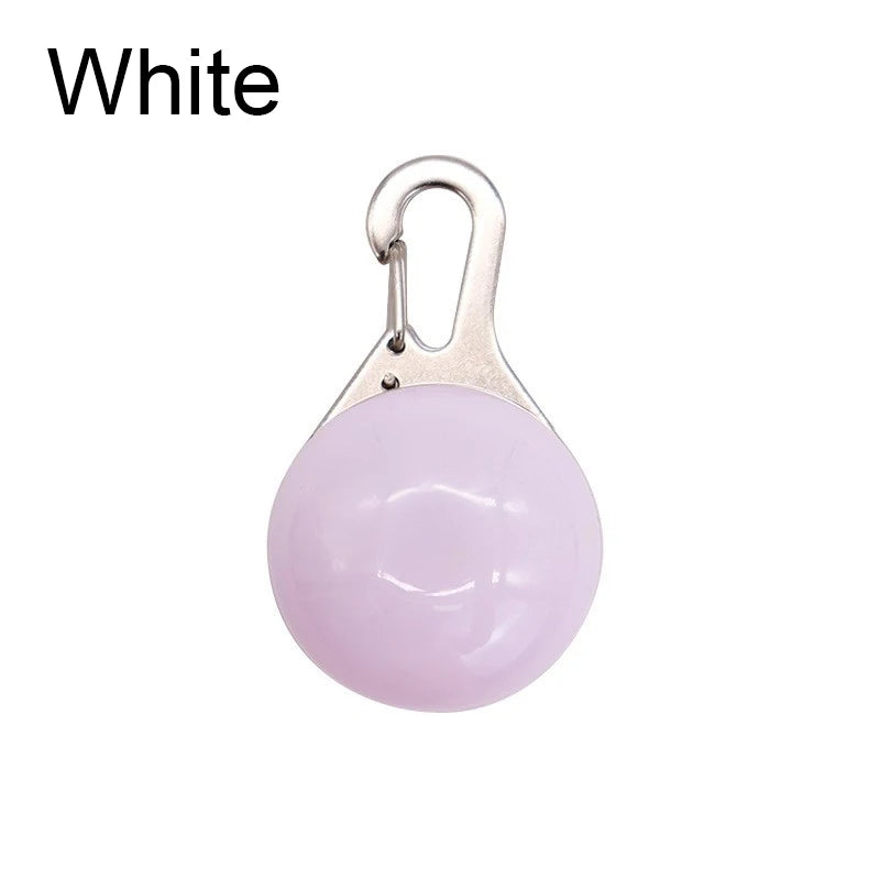 Led Luminous Dog Cat Collar Glowing Pendant Pet Leads Glow Accessories Bright Necklace Luminous Collar Night Safety Decoration
