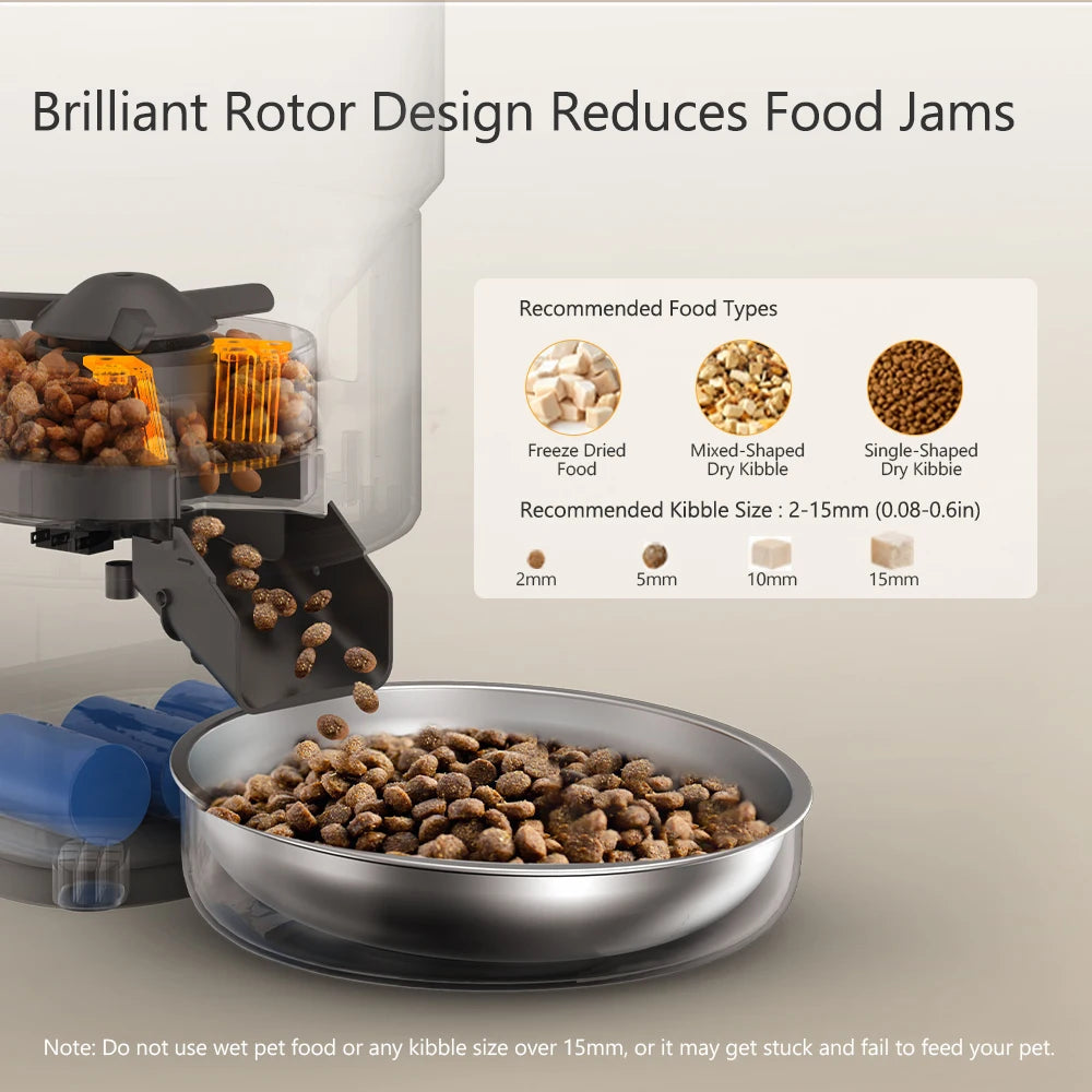 Automatic Cat Feeder Dog Slow Food Machine Smart Pet Feeder With Timed Quantitative Automatic Cat Food Dispenser Cat Dog Bowl