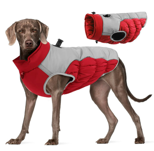 Winter Warm Dog Clothes French Bulldog Puppy Jacket Coat Waterproof Pet Clothing Outfit Vest for Small Medium Large Dogs