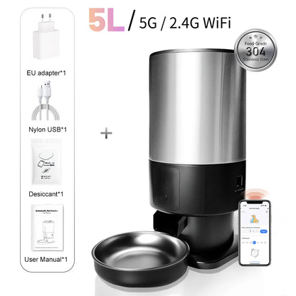 Automatic Cat Feeder Dog Slow Food Machine Smart Pet Feeder With Timed Quantitative Automatic Cat Food Dispenser Cat Dog Bowl