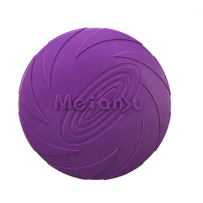 15/18/22cm Fashion Dog Toy Flying Discs Pet Dogs Silicone Game Trainning Interactive Puppy Toys Puppy Pet Supplies