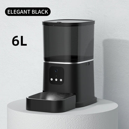 3L 6L Large Capacity Automatic Pet Feeder Smart APP Remote Timing Control Cat Dog Bowl Food Dispenser With Camera WIFI Recording