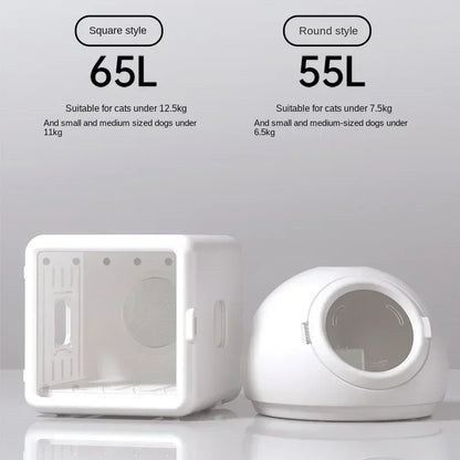 New Spherical Household Dryer Cat and Dog Hair Dryer Hair Blowing Bathing Pet Drying Box Negative Ion Hair Dryer 5-speed